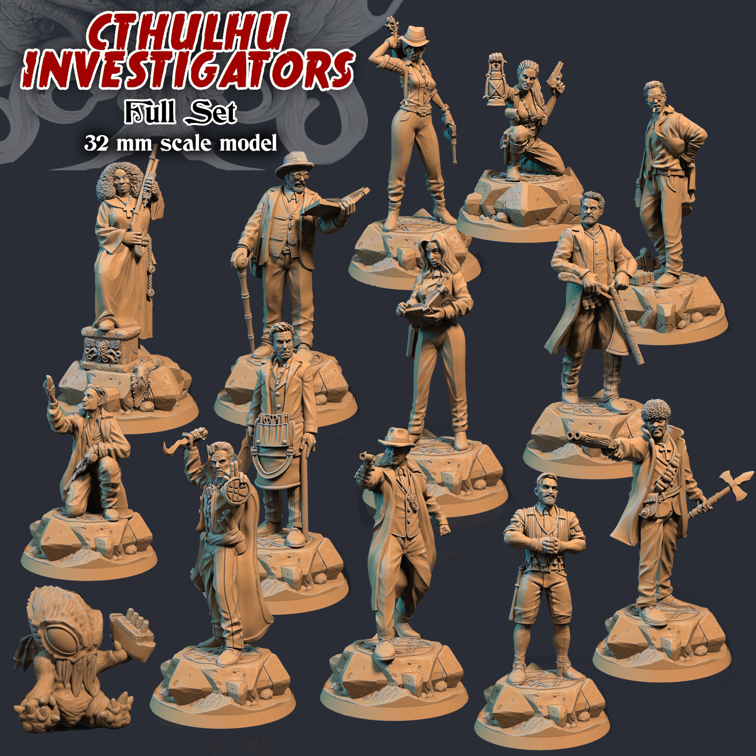 Cthulhu Investigators - Full Set